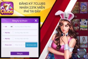 đăng ký tài khoản 7clubs