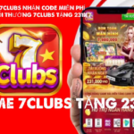 Đăng ký 7clubs nhận 231k xem hướng dẫn tại đây